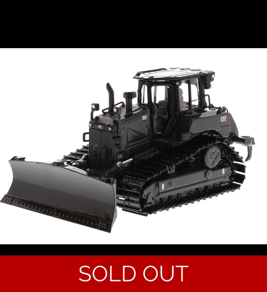 CAT D6XE LGP Dozer - Onyx Black 1:50 Scale